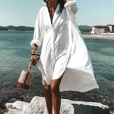 قیمت و خرید اینترنتی بهترین پیراهن ساحلی زنانه بلند لباس ساحلی دیجی کالا
